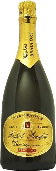 Шампанское Herbert Beaufort Carte Or, Bouzy Grand Cru AOC 0.75 л