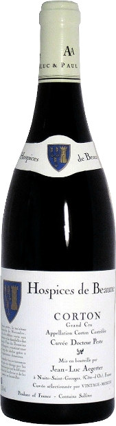 Вино Aegerter Hospices de Beaune Corton Grand Cru Cuvee Docteur Peste AOC 1.5 л