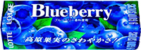 Жевательная резинка Голубика Lotte 31гр