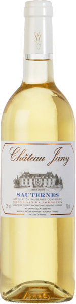 Вино Chateau Jany, Sauternes, AOC 0.75 л
