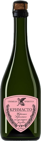 Игристое вино Золотая Балка, Кримасто Крымское Розовое Полусладкое 0.75 л