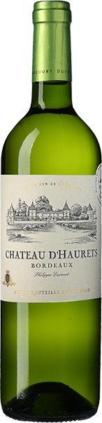 Вино Chateau d'Haurets, Bordeaux AOC Blanc 0.75 л