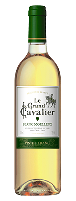 Вино Le Grand Cavalier полусладкое белое 0.75 л