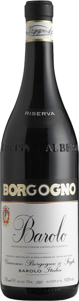 Вино Borgogno, Barolo Riserva, DOCG 0.75 л
