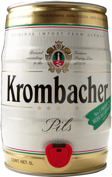 Светлое пиво Krombacher Pils 5 л