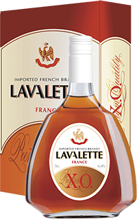 Бренди Lavalette XO, в подарочной упаковке 0.7 л
