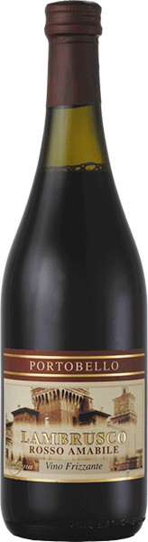 Игристое вино Rosso Amabile Portobello Lambrusco 0.75 л