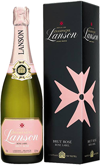 Шампанское Lanson Rose Label Brut 0.75 л