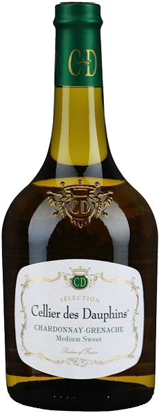Вино Cellier des Danphins Chardonnay-Grenache White Semi-Sweet 0.75 л