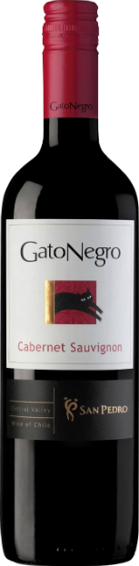 Вино Gato Negro Cabernet Sauvignon красное полусухое 0.75 л