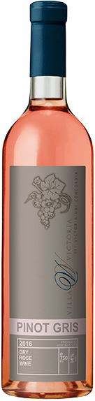 Вино Villa Victoria, Pinot Gris Semigorye Rose 0.75 л