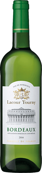 Вино Lacour Tourny Bordeaux белое 0.75 л