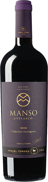 Вино Torres, Manso de Velasco, Cabernet Sauvignon 2012 0.75 л