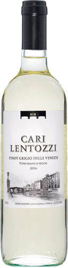 Вино Villa degli Olmi, Cari Lentozzi, Pinot Grigio delle Venezie IGT 0.75 л