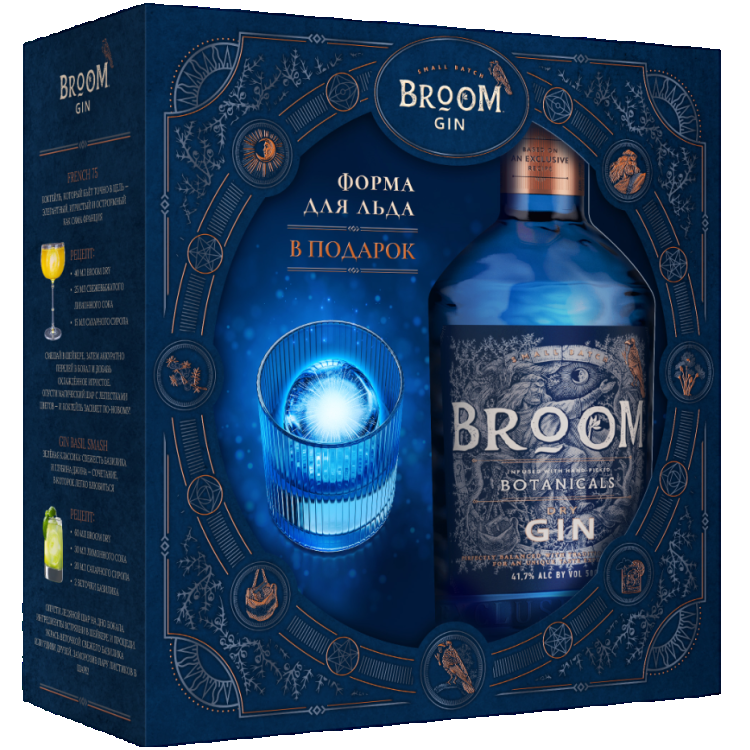Broom с формой для льда