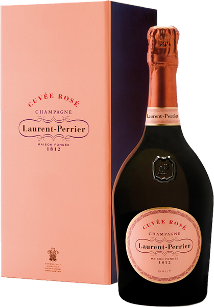 Шампанское Laurent-Perrier, Cuvee Rose Brut, в подарочной упаковке 0.75 л