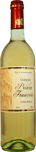 Вино Chatelain Prince Francois белое полусладкое 0.75 л