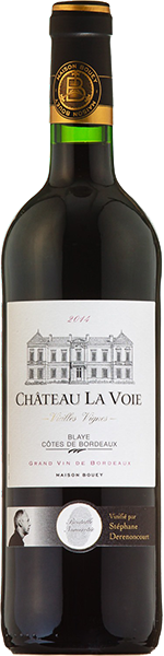 Вино Chateau La Voie, Vieilles Vignes, Blaye Cotes de Bordeaux 0.75 л