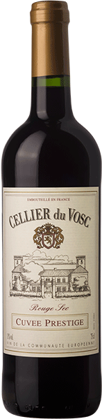 Вино Cellier du Vosc Cuvee Prestige, Rouge Sec 0.75 л