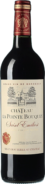 Вино Chateau La Pointe Bouquey, Saint-Emilion AOC 2014 0.75 л