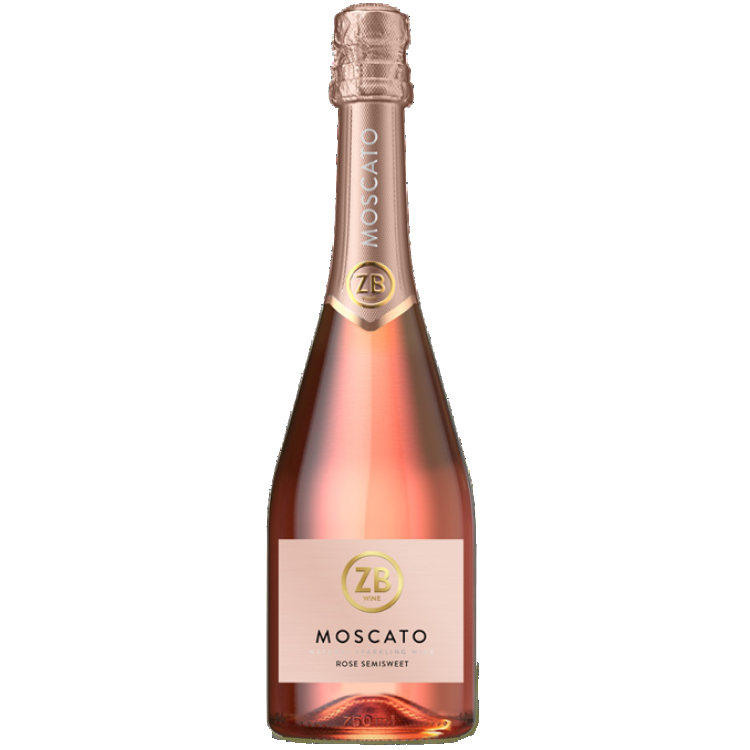 ZB Wine Moscato Rose