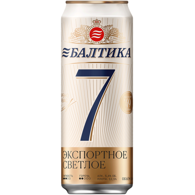 Балтика 7 Экспортное