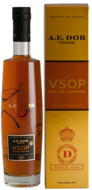 Коньяк A.E. Dor VSOP Rare Fine Champagne, в подарочной упаковке 1 л