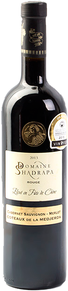 Вино Domaine Shadrapa Cabernet Sauvignon-Merlot 0.75 л