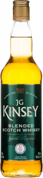 Виски Kinsey Blended Scotch Whisky 0.5 л