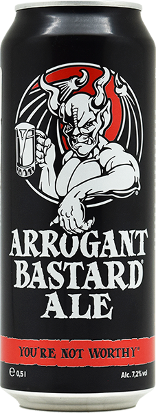 Тёмное пиво Stone Arrogant Bastard Ale 0.5 л