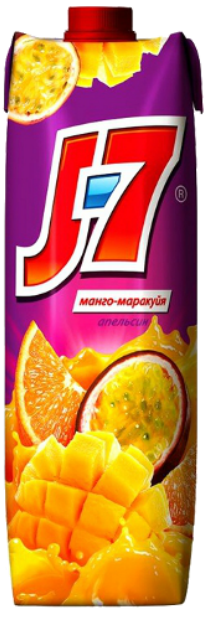Сок "J7" Апельсин манго маракуйя 0.97 л