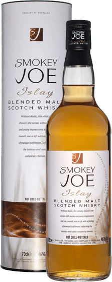 Виски Smokey Joe Isla Angus Dundee Distillers, в тубе 0.7 л