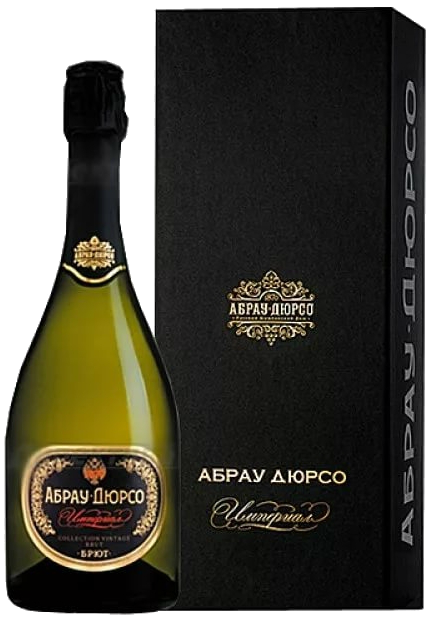 Игристое вино Абрау-Дюрсо Imperial Vintage, в подарочной упаковке 0.75 л