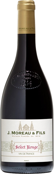 Вино J.Moreau & Fils, Select Rouge 0.75 л