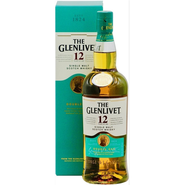 The Glenlivet 12 летней выдержки, в подарочной упаковке