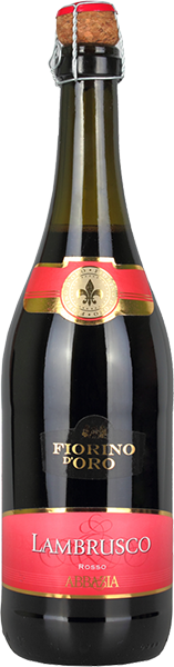 Игристое вино Abbazia, Fiorino d'Oro Lambrusco Rosso 0.75 л