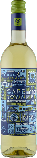 Вино Cape Town, Chardonnay 0.75 л