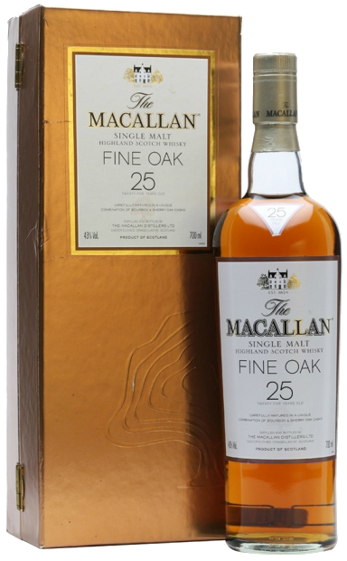 Виски Macallan Fine Oak, 25 летней выдержки 0.7 л