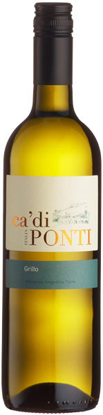 Вино Terre Siciliane Ca'di Ponti Grillo White Dry 0.75 л