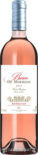 Вино Baron de Mermian, Bordeaux Rose 0.75 л