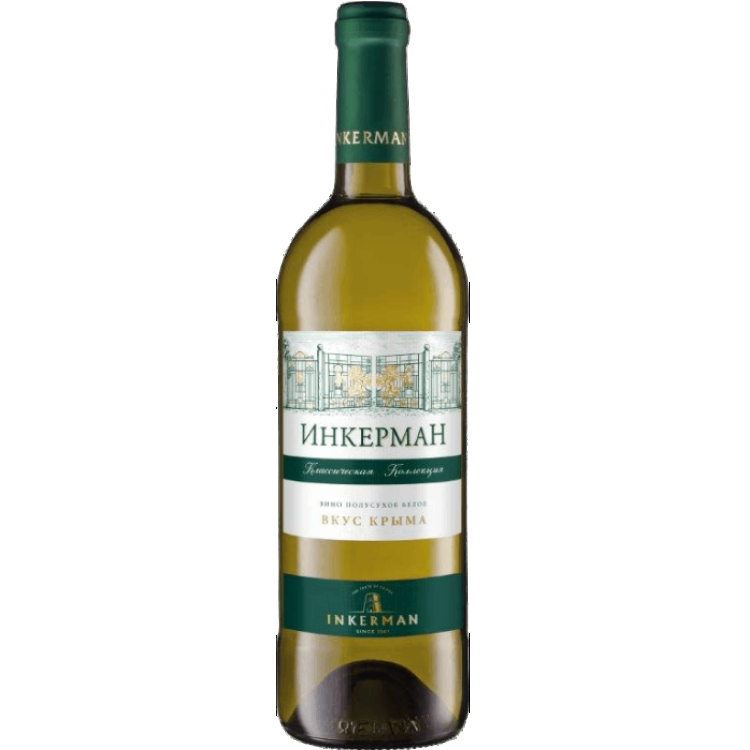 Inkerman Вино полусухое белое