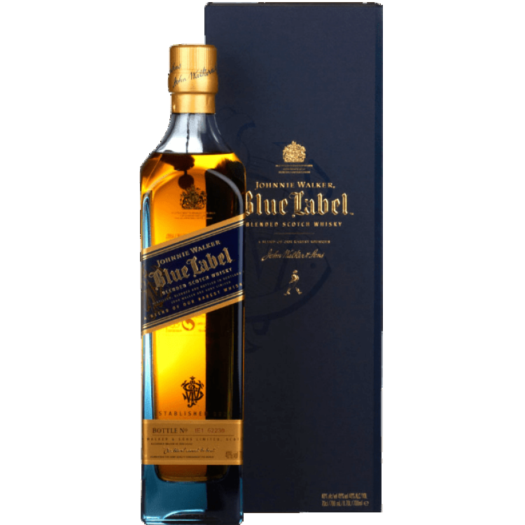 Johnnie Walker, Blue Label, в подарочной упаковке