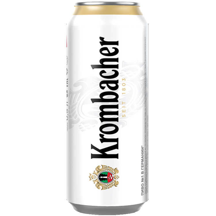 Krombacher Pils, в банке