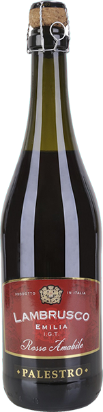 Игристое вино Palestro, Lambrusco Emilia Кosso 0.75 л