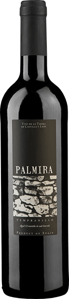 Вино Palmira Tempranill, выдержка 12 месяцев в дубовых бочках 0.75 л