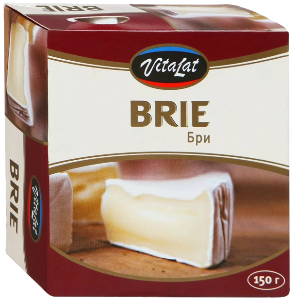 Сыр Vitalat Brie, 60%, 150гр