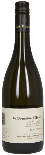 Вино Le Domaine d'Henri Chablis Saint Pierre White Dry 0.75 л