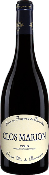Вино Fougeray de Beauclair, Clos Marion Rouge, Fixin AOC 0.75 л