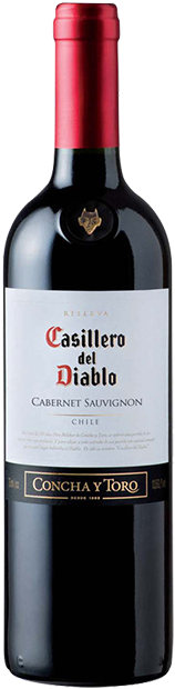 Вино Casillero del Diablo Cabernet Sauvignon Reserva 0.75 л
