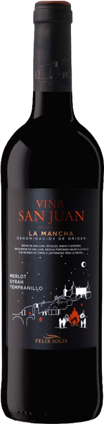 Вино Vina San Juan, Red, La Mancha, Felix Solis Avantis, DO 0.75 л